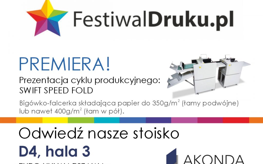 Akonda na Festiwalu Druku 2019